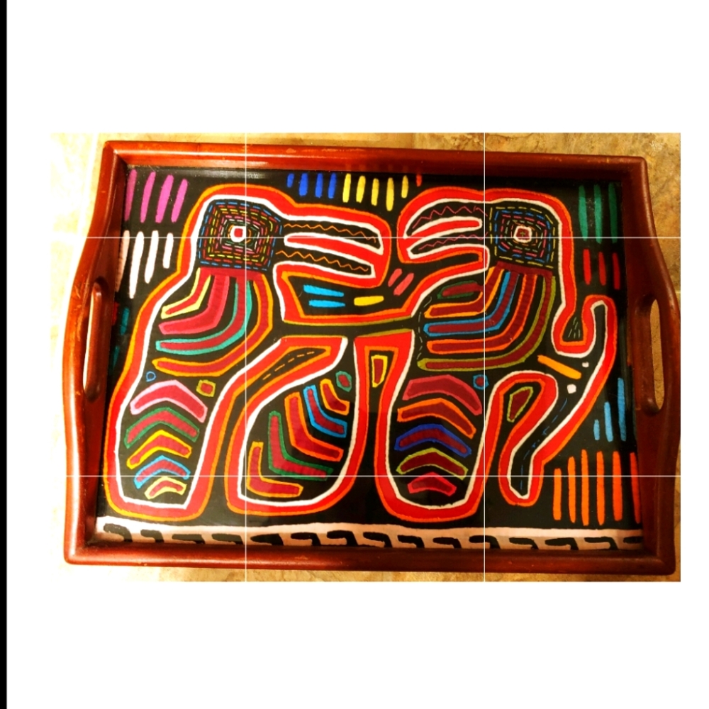 Molas n More Panoma Custom Serving Tray
